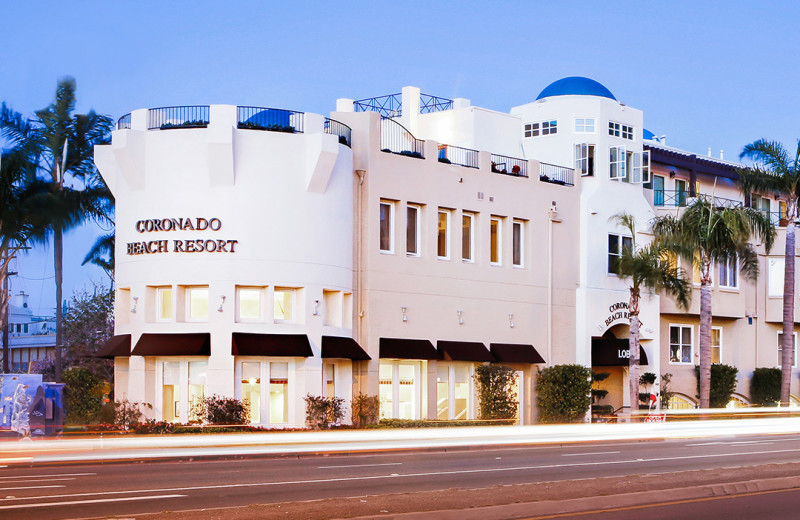 Exterior view of Coronado Beach Resort.