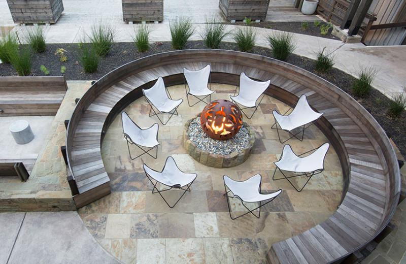 Patio at Timber Cove Inn.