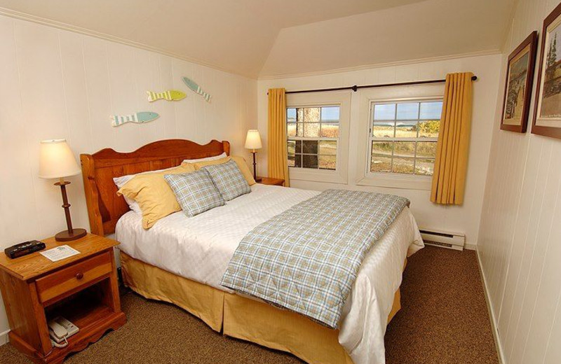 Cabin Bedroom at White Point Beach Resort