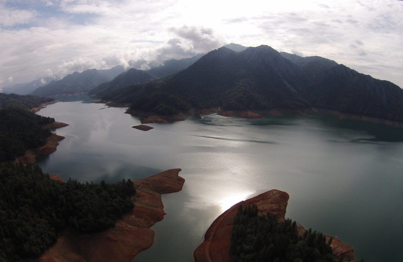 Lake view at Tsasdi Resort.