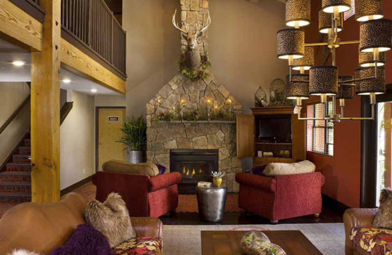 Breck Inn lobby at Breckenridge Discount Lodging.