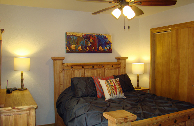 Guest bedroom at Ferringway Condominiums.