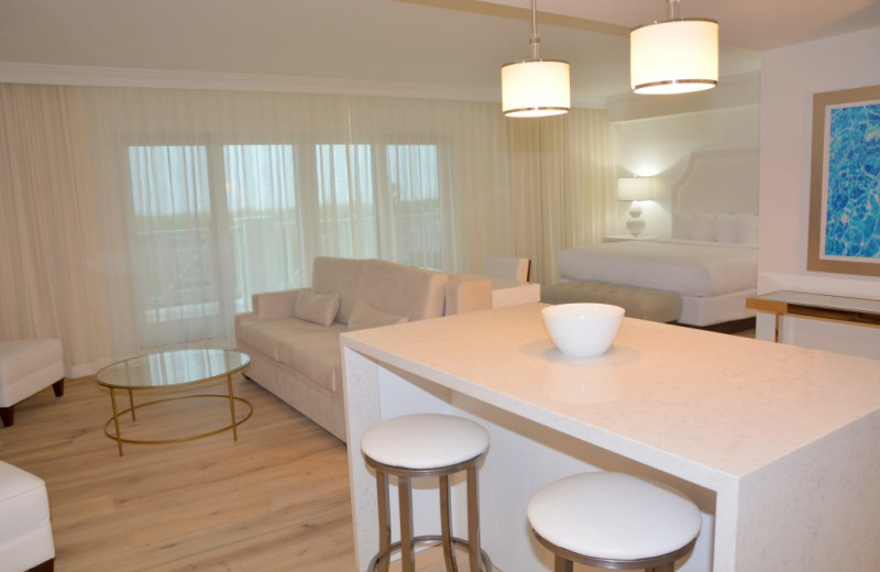 Guest room at Icona Golden Inn.