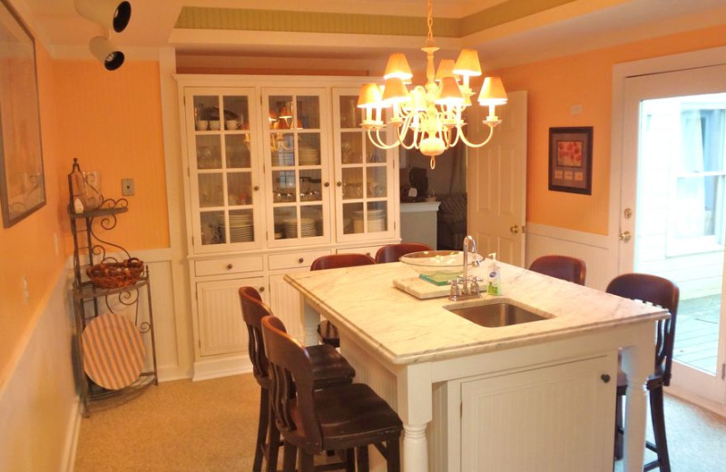 Dining room at Lake Michigan Reunion & Retreat.