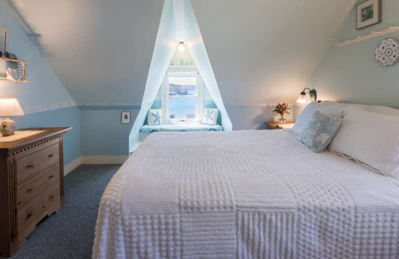 Guest room at Five Gables Inn.