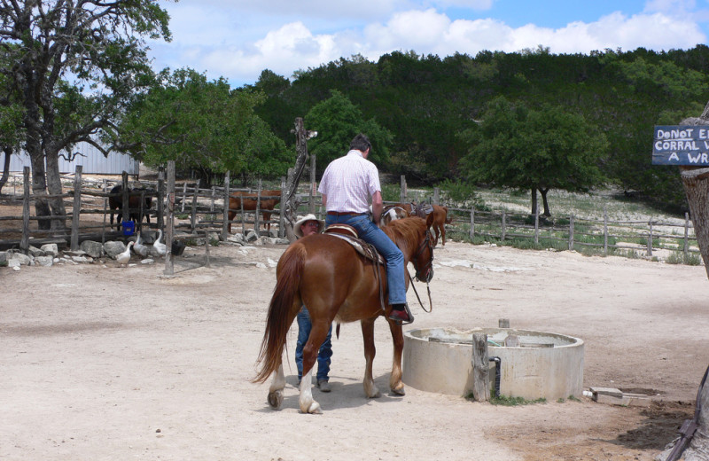 Horseback riding at Silver Spur Guest Ranch.