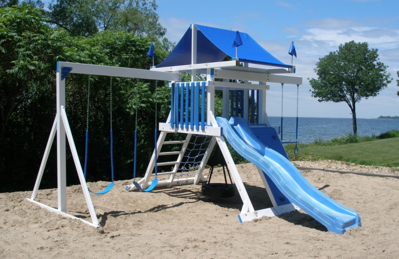 Children's playground at Bay Shore Inn.
