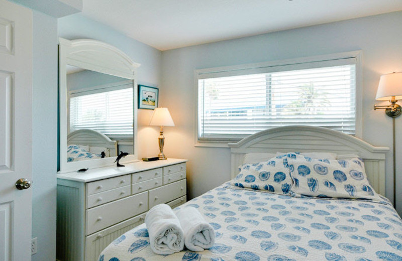 Rental bedroom at Island Real Estate.