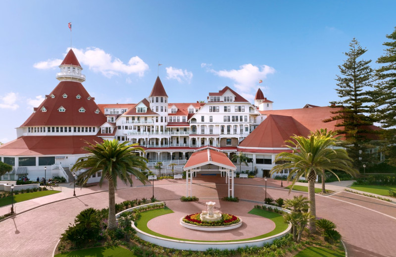 Exterior view of Hotel del Coronado.