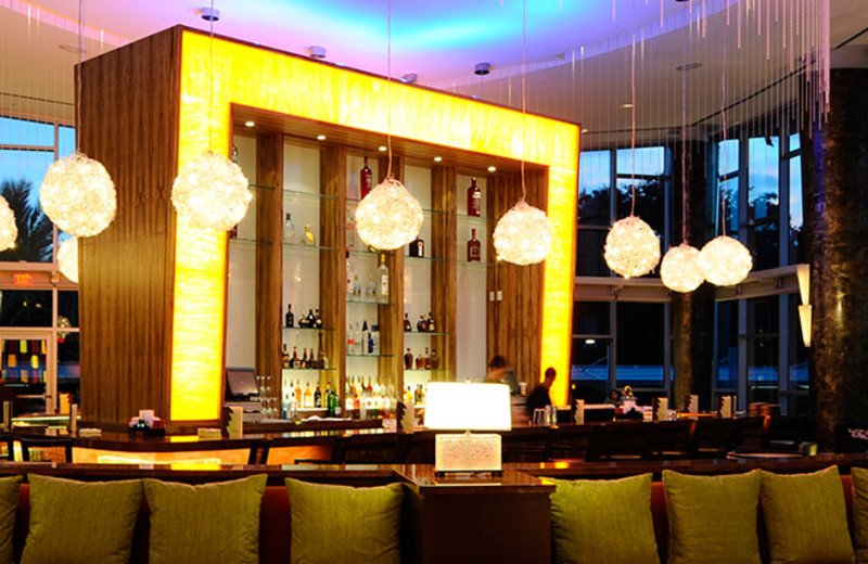 Grab a drink at the the Hyatt Regency Orlando.