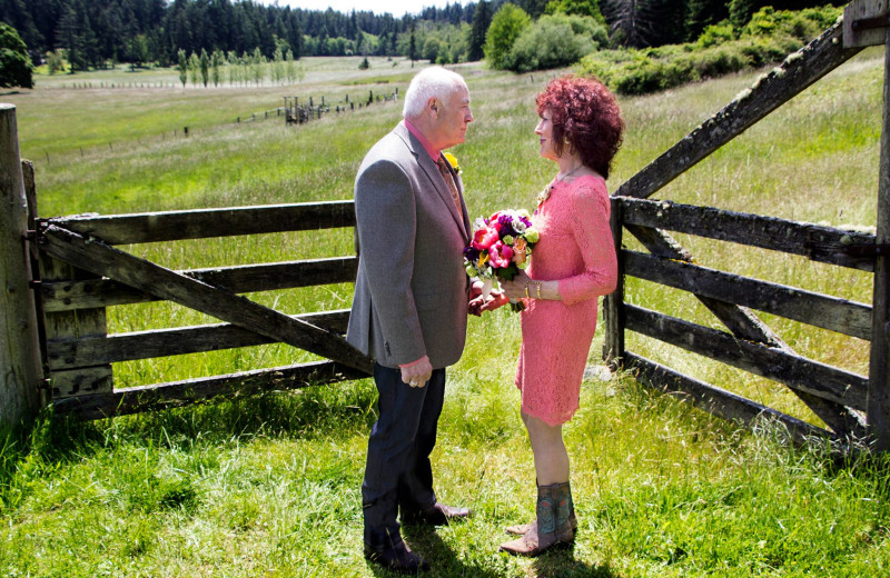 Wedding at Turtleback Farm Inn.