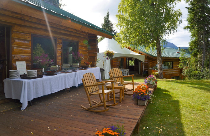 Groups at Alaska Heavenly Lodge.