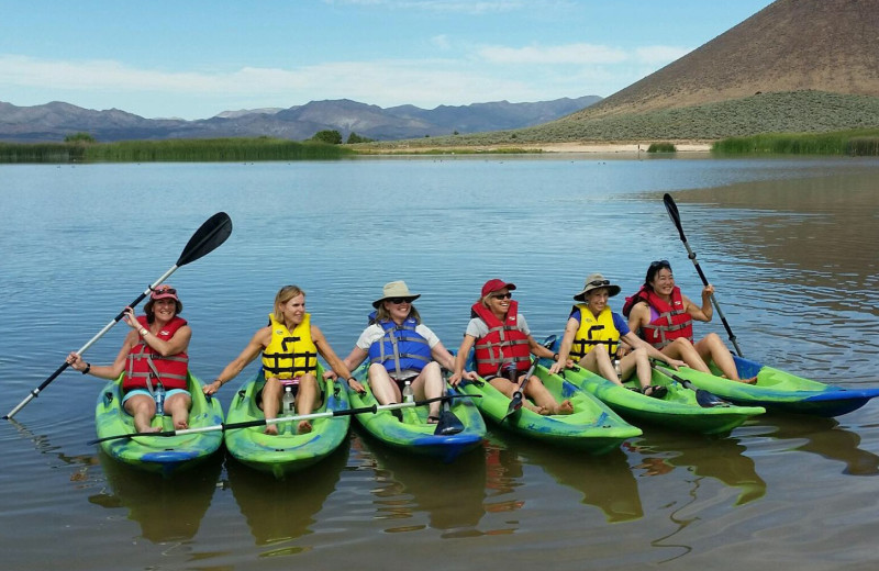 Kayaking at Red Mountain Resort & Spa.