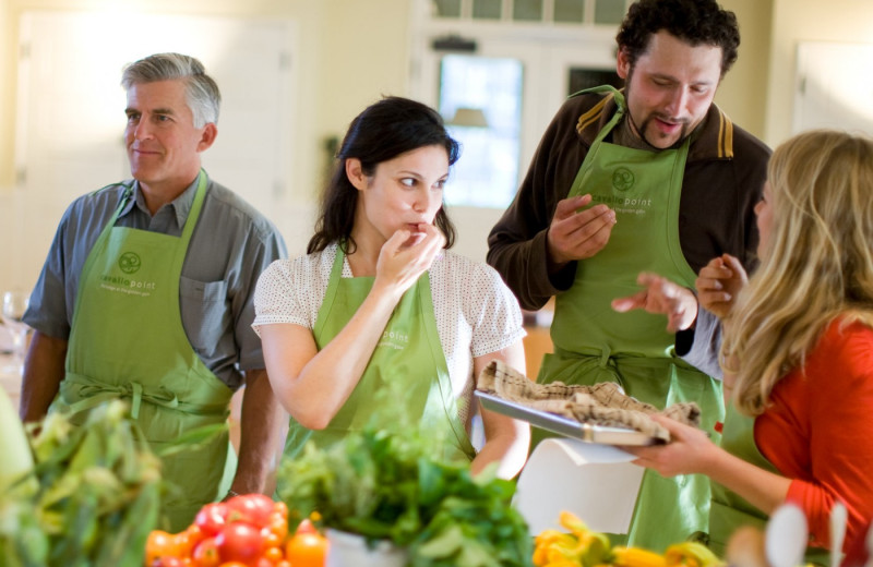 Cooking classes at Cavallo Point Lodge.