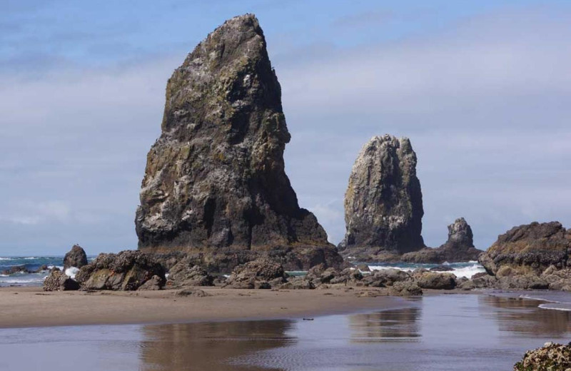 Beach at Chestnut Tree Inn.