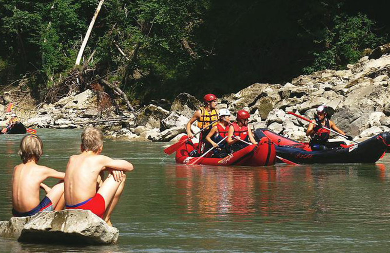 Water activities at Arcadia Coves.