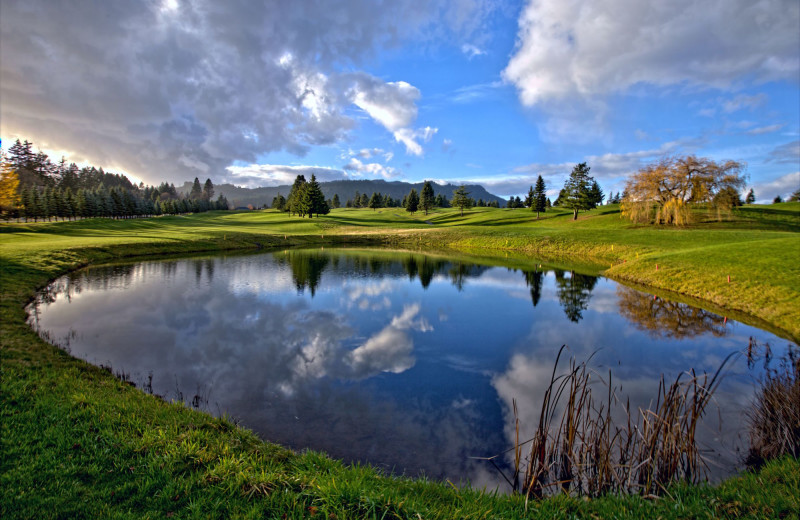 Golf course at Carson Hot Springs Spa and Golf Resort.