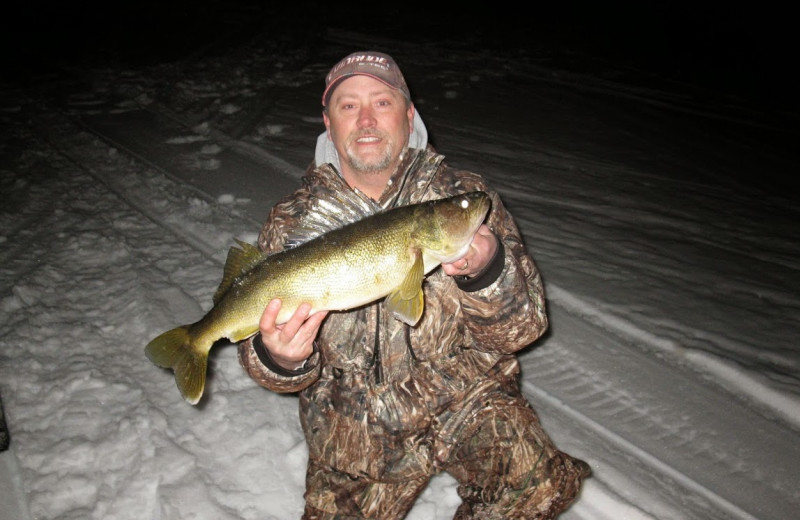 Fishing at The Timbers Resort.