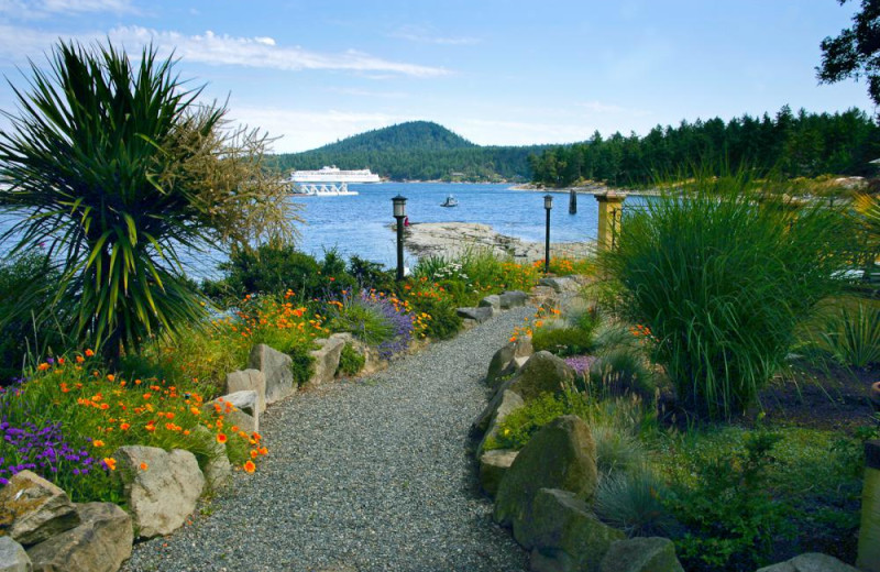 Scenic view at Galiano Oceanfront Inn and Spa.