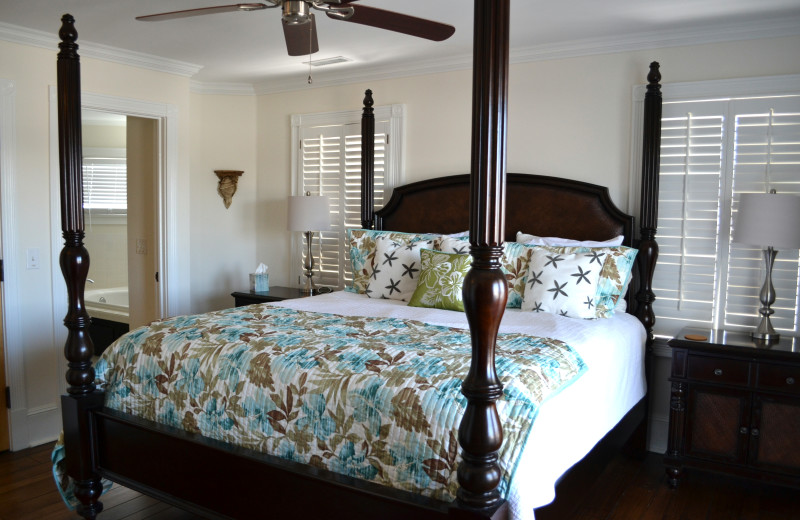 Guest room at The Inn at Bald Head Island.