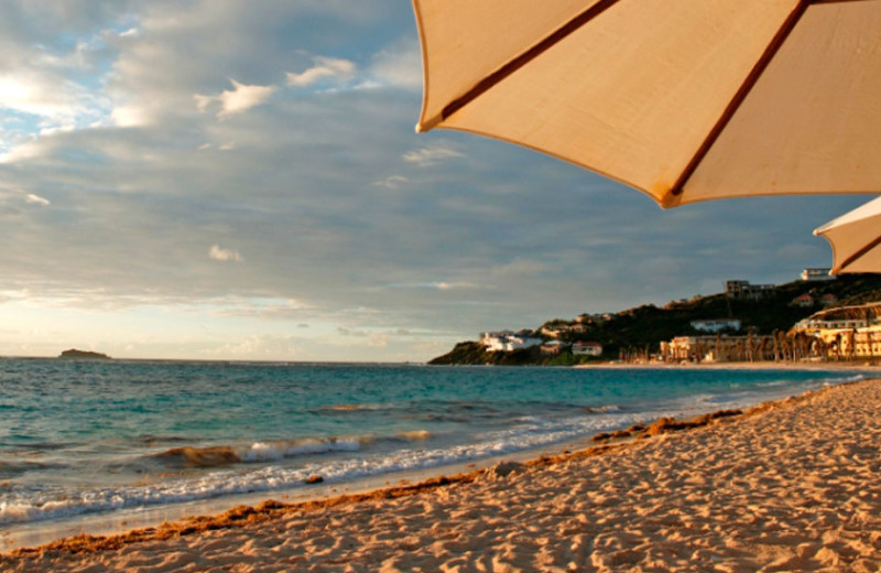 The beach at Coral Beach Club.