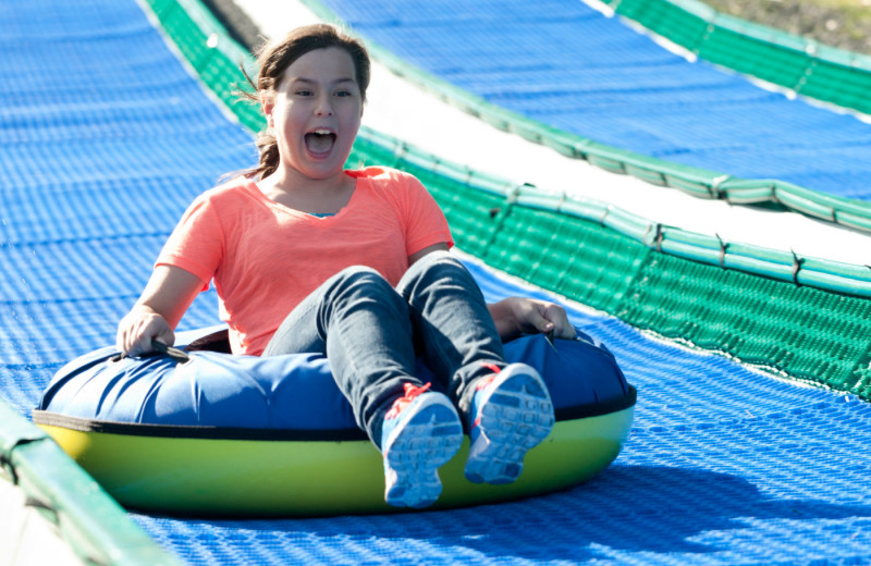 Slide at Fernwood Resort.