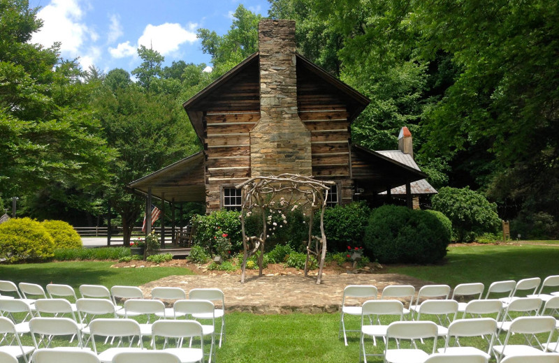 Wedding at Leatherwood Mountains Resort.