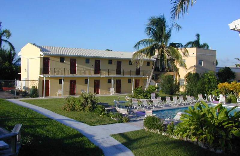 Exterior view of Orange Hill Beach Inn.