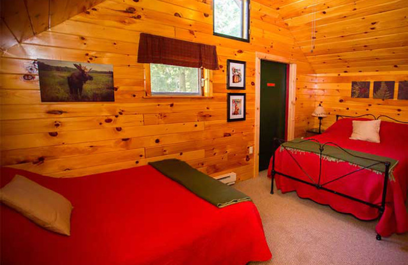 Bedroom at White Lake Lodges.