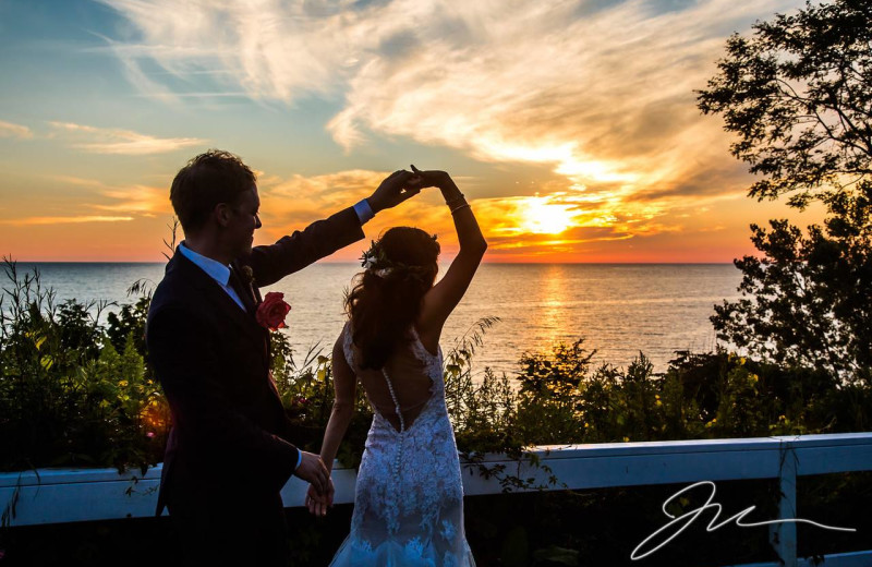 Wedding at Michillinda Beach Lodge.