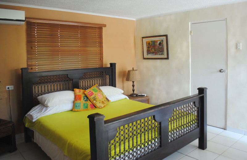 Guest room at The Arubiana Inn.