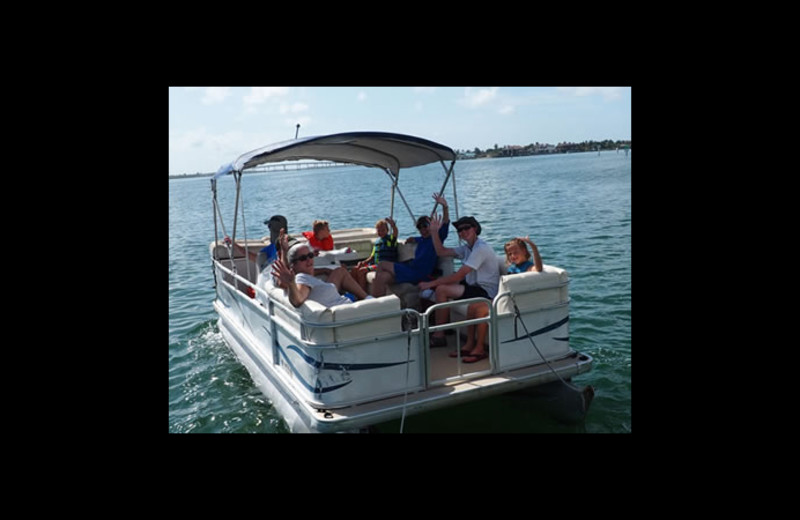 Boating at Sunrise Bay Resort & Club Condominium.