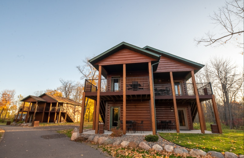 Quad exterior at Appeldoorn's Sunset Bay Resort.