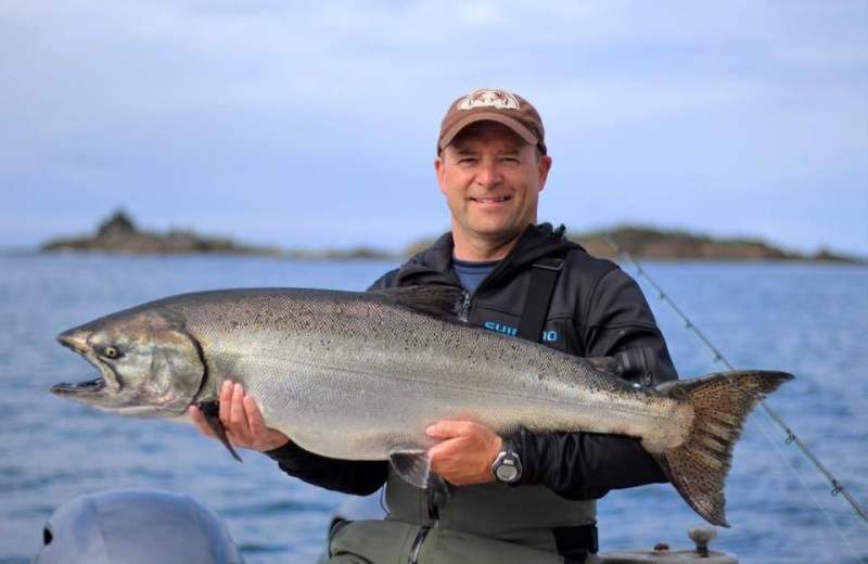 Fishing at Nootka Marine Adventures.