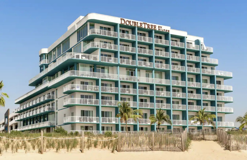 Exterior view of DoubleTree Ocean City Oceanfront.