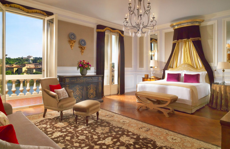 Castle bedroom at Luxury Castle Hire.