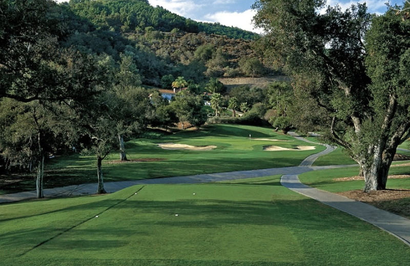 Golf course at Pala Mesa Resort.