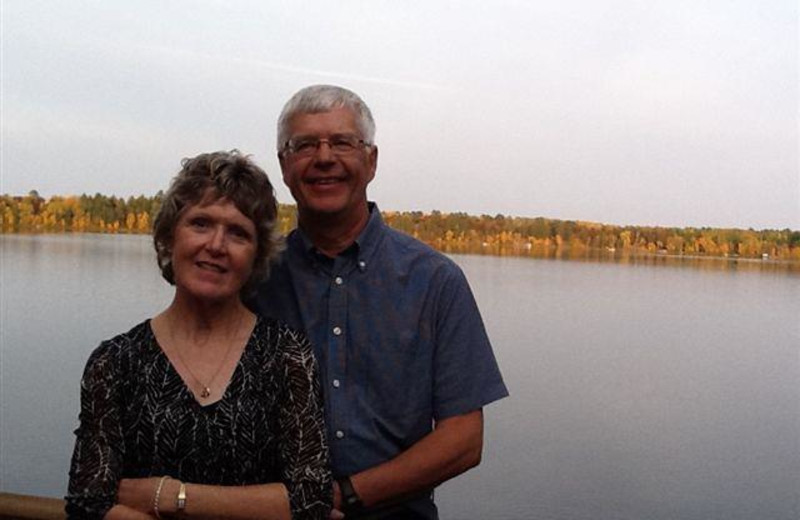 Couple at Lykins Pinehurst Resort.