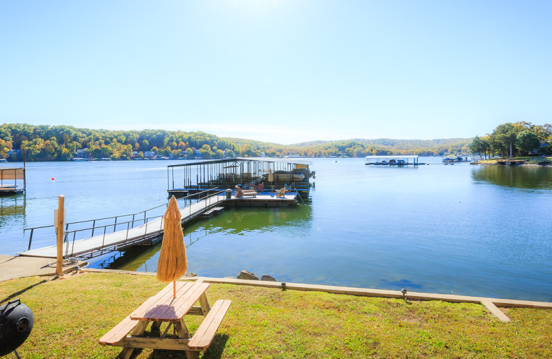 Lake view at Kon Tiki Resort.