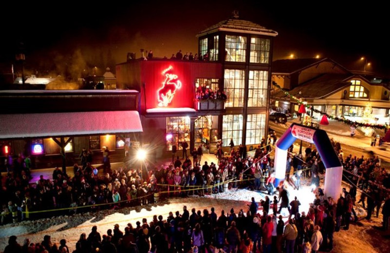 Exterior view of Whitefish Mountain Resort.