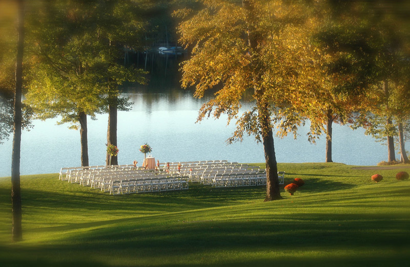 Wedding at Woodloch Resort.