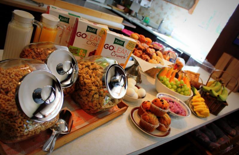 Breakfast at Soldotna B&B Lodge and Alaska Fishing Charters.