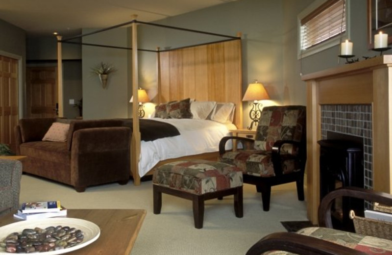 Suite interior at Long Beach Lodge Resort.