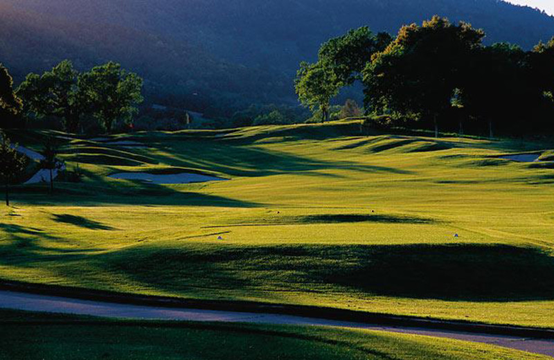 Golf course at The Fairmont Sonoma Mission Inn & Spa.