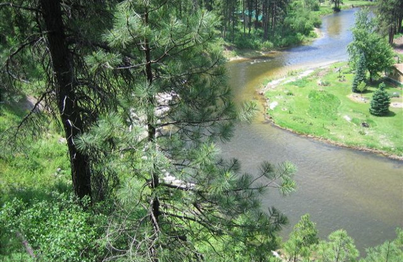 River view at Idaho Cabin Keepers.