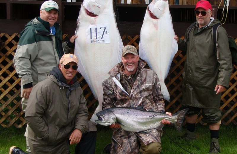 Fishing at Port Lions Lodge.