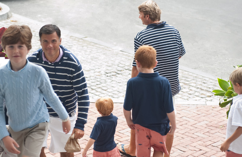 Family at The Nantucket Hotel and Resort.