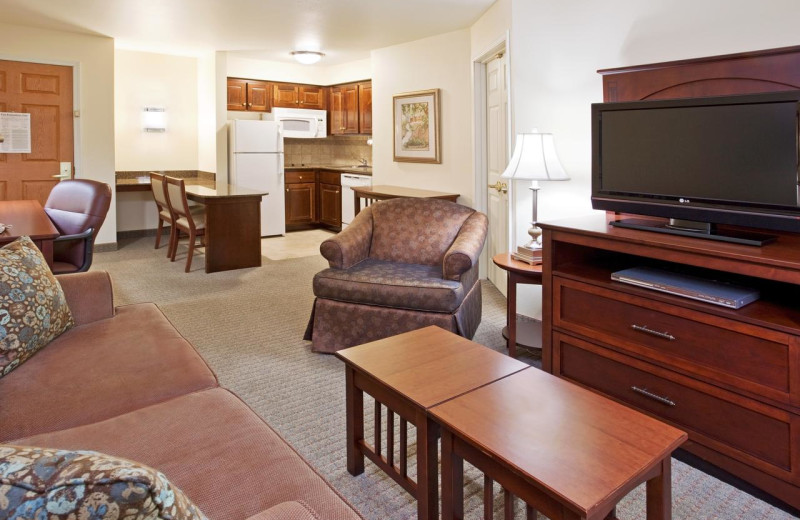 Guest room at Staybridge Suites - Stow.