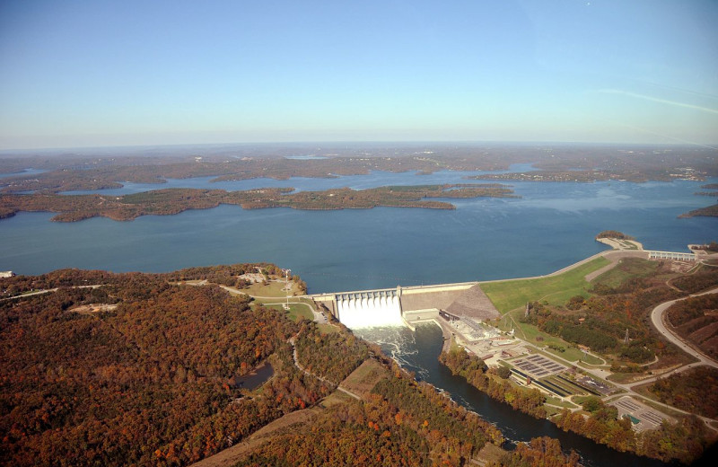 Table Rock Lake near Hideaway Haven.