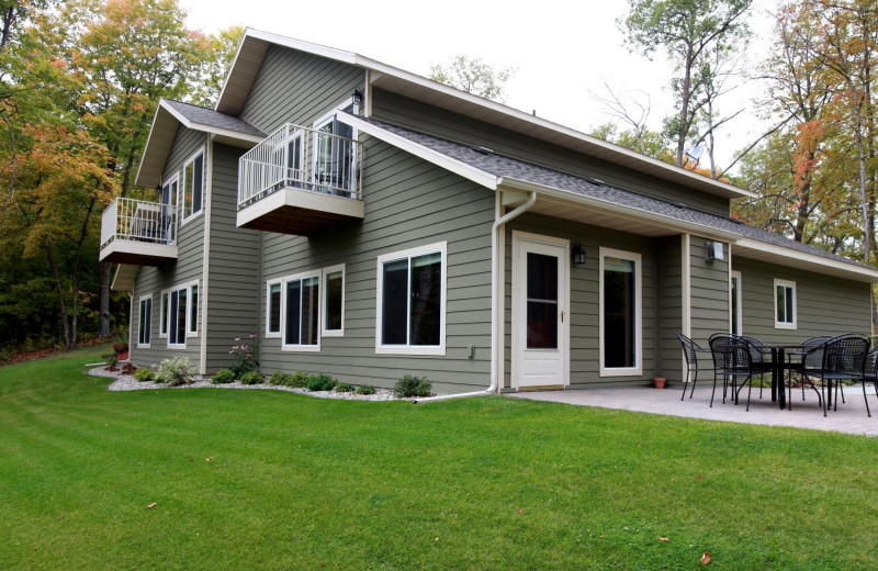 Exterior view of East Silent Lake Resort.